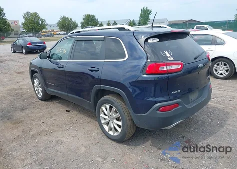 2016 Jeep Cherokee Limited from USA, damaged, VIN 1C4PJMDS5GW253577